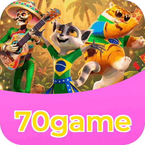 Catálogo slots 70game mostrando top jogos Gates Olympus Sweet Bonanza Fortune Tiger Big Bass volatilidade RTP